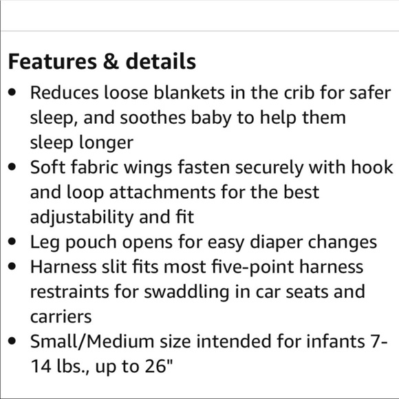 SwaddleMe Pajamas Swaddleme Velcro Swaddles Small Newborn Poshmark